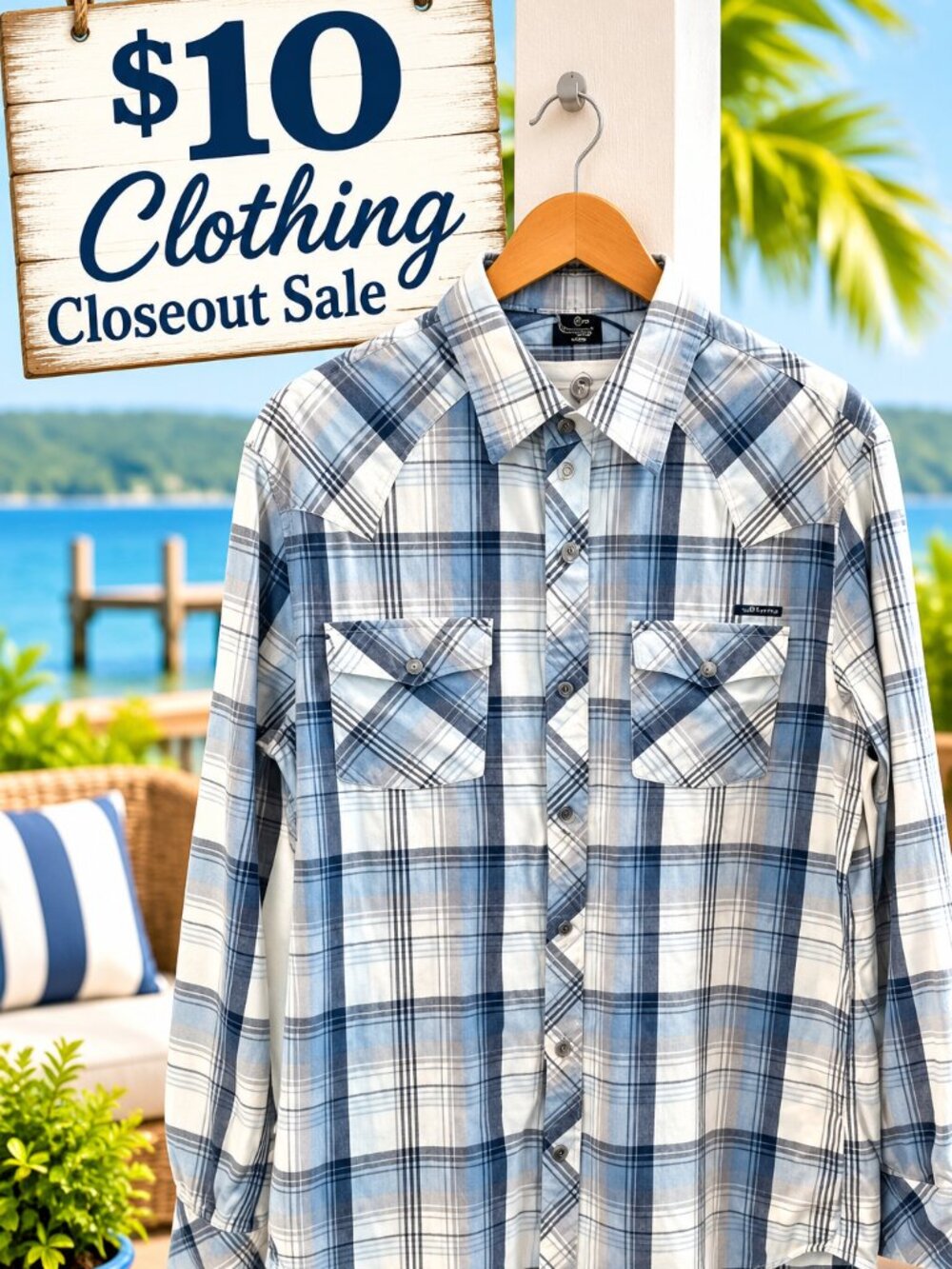 BULLHEAD Western Snap Front Shirt